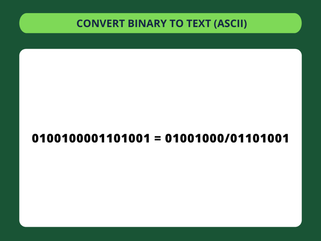 Binary to Text Step 4